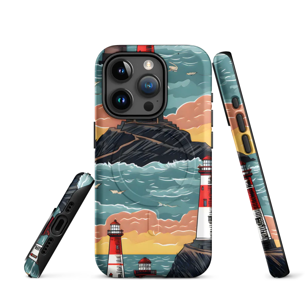 Lighthouses in a Whimsical Ocean