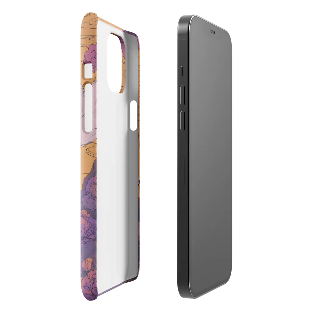 Whispers of the Violet Dawn | Phone Case |  12 Pro Max | Snap Case | Glossy