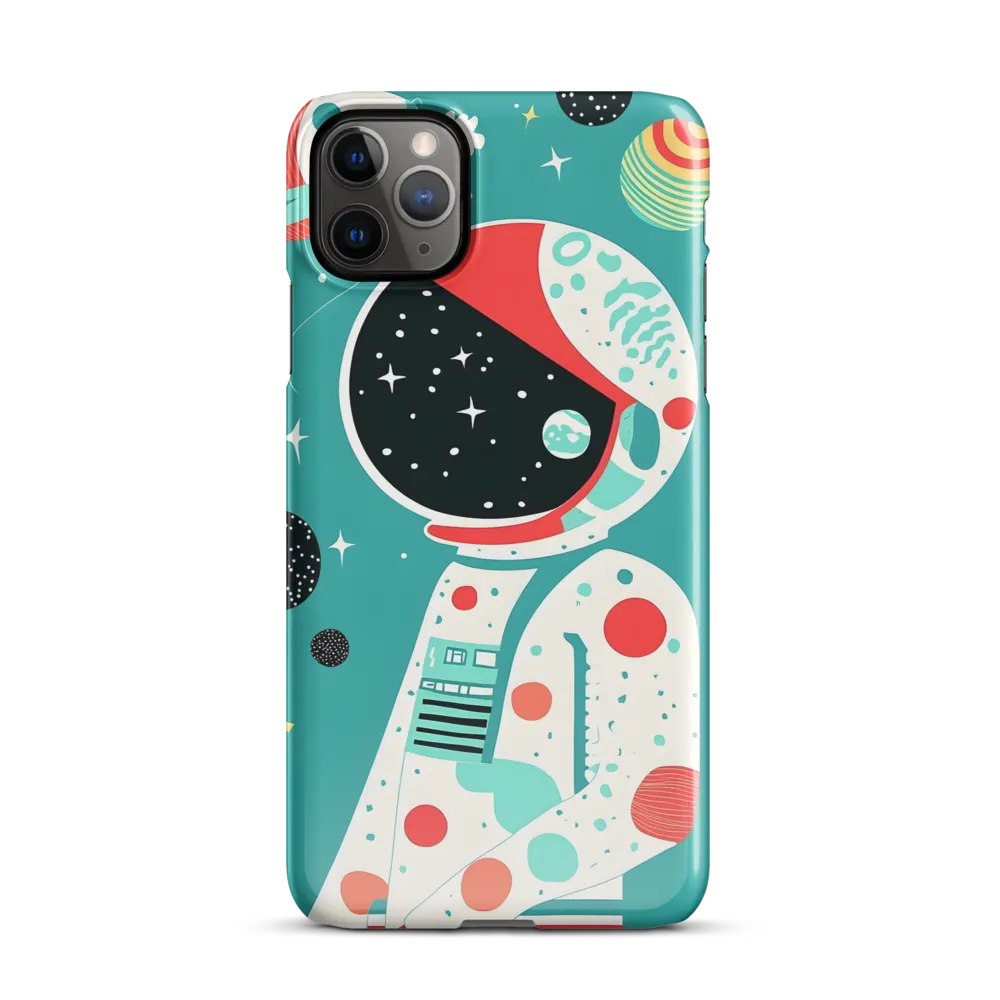 Cosmic Explorer: A Playful Journey Through Space | Phone Case |  11 Pro Max | Snap Case | Glossy