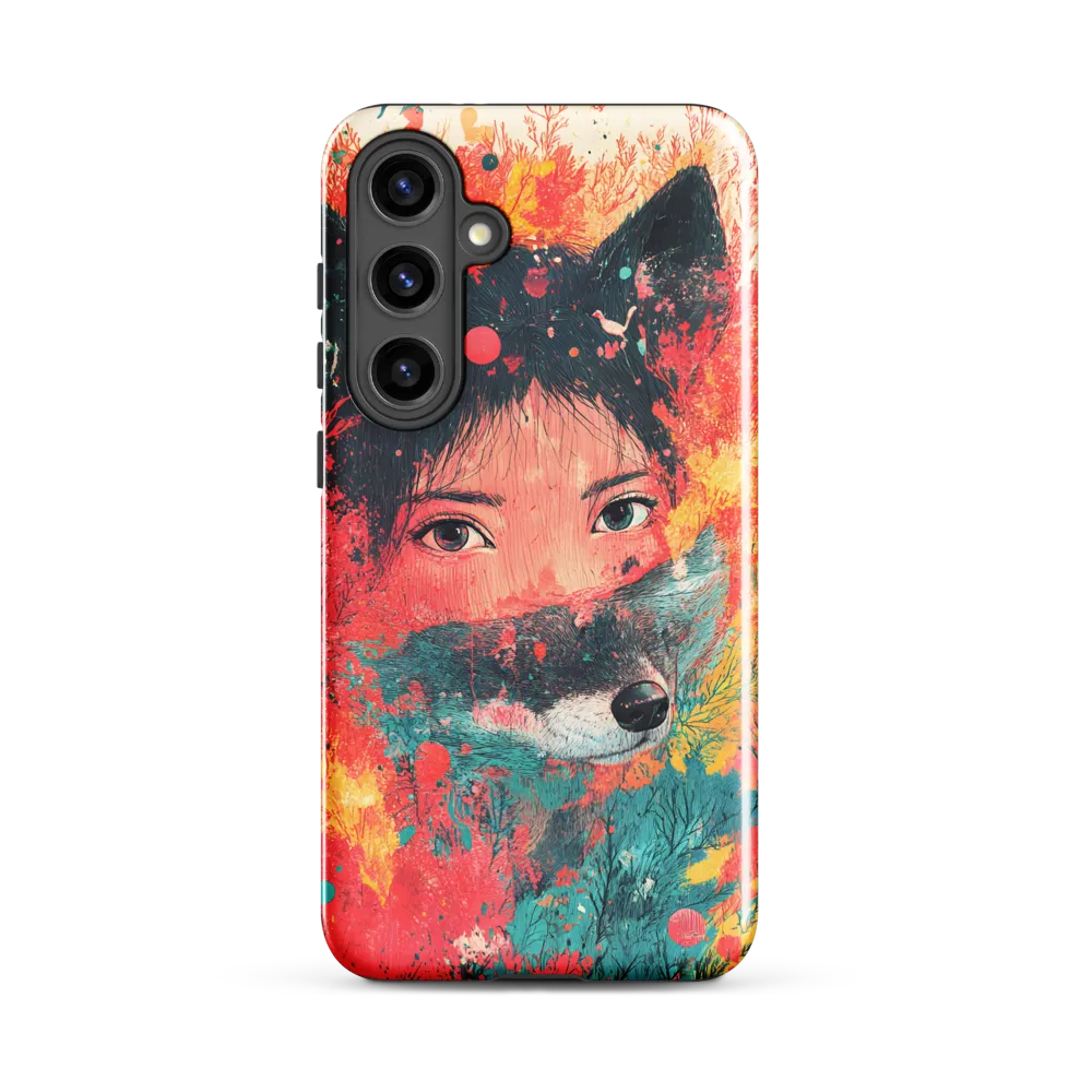 Harmony of Spirit: Girl and Wolf