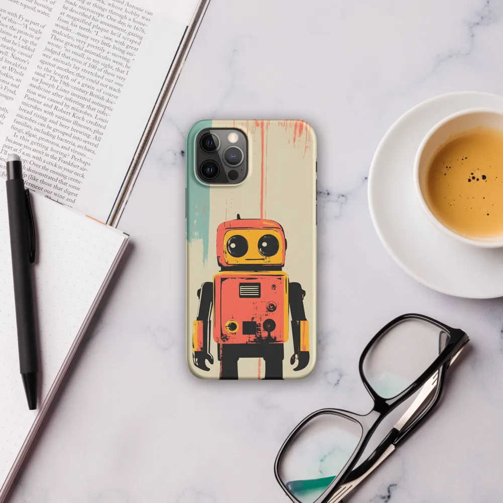 Retro Robot Charm