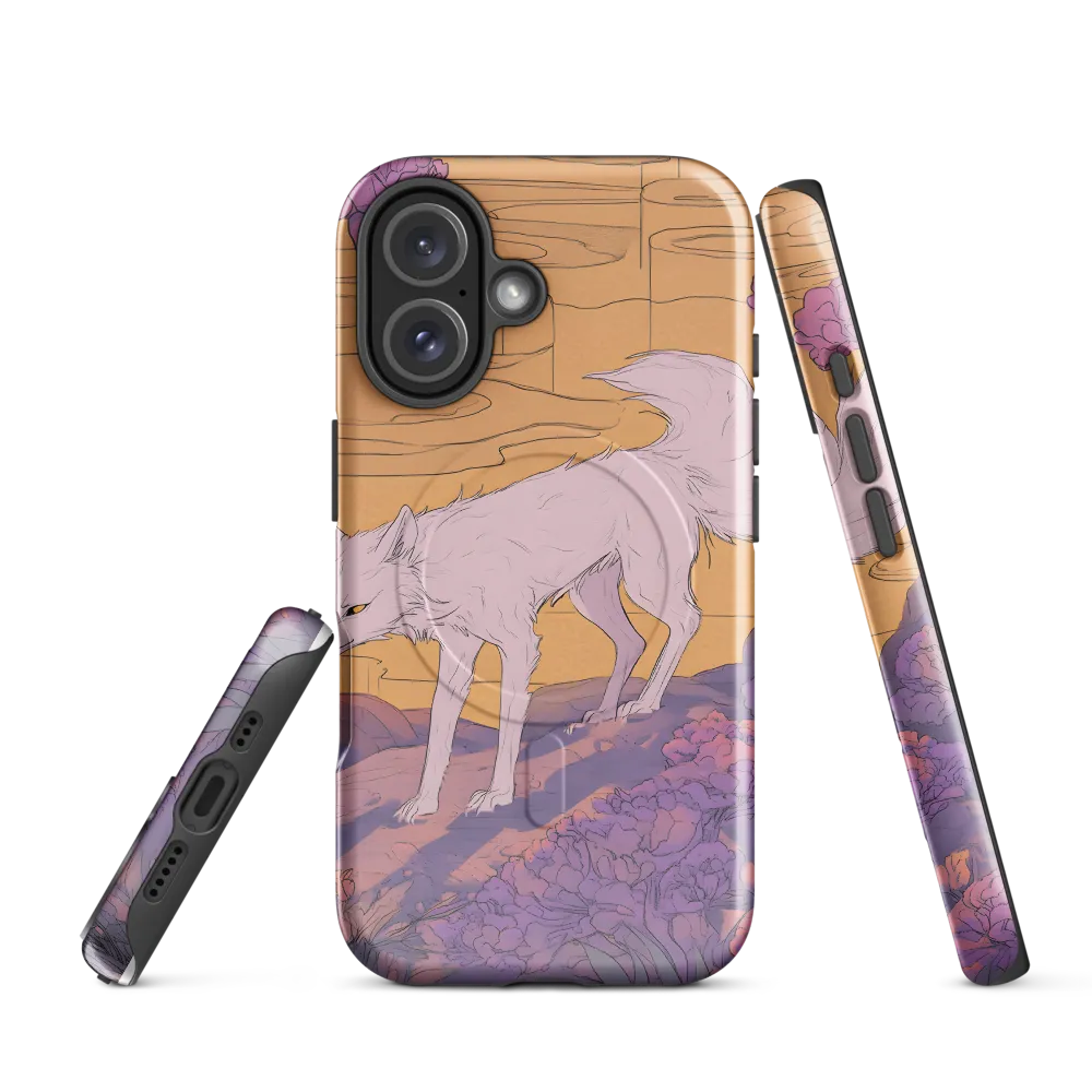 Whispers of the Violet Dawn | Phone Case |  16 | MagSafe® Tough Case | Glossy