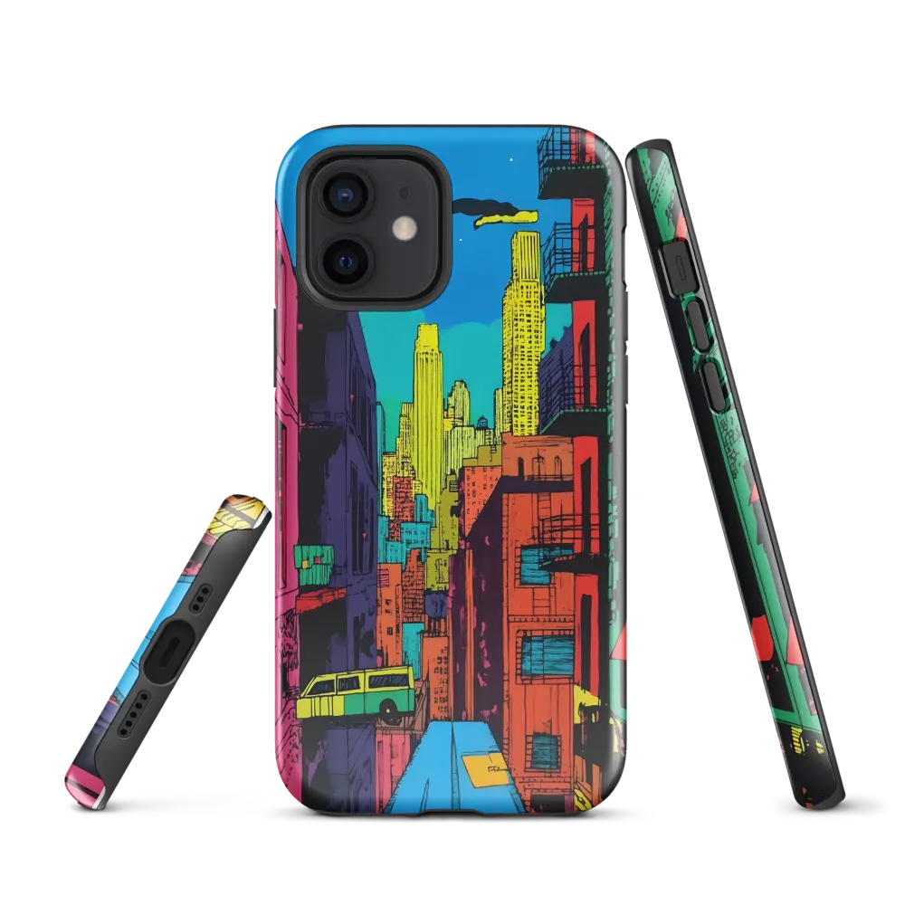 Urban Vibrance: A Pop Art Cityscape