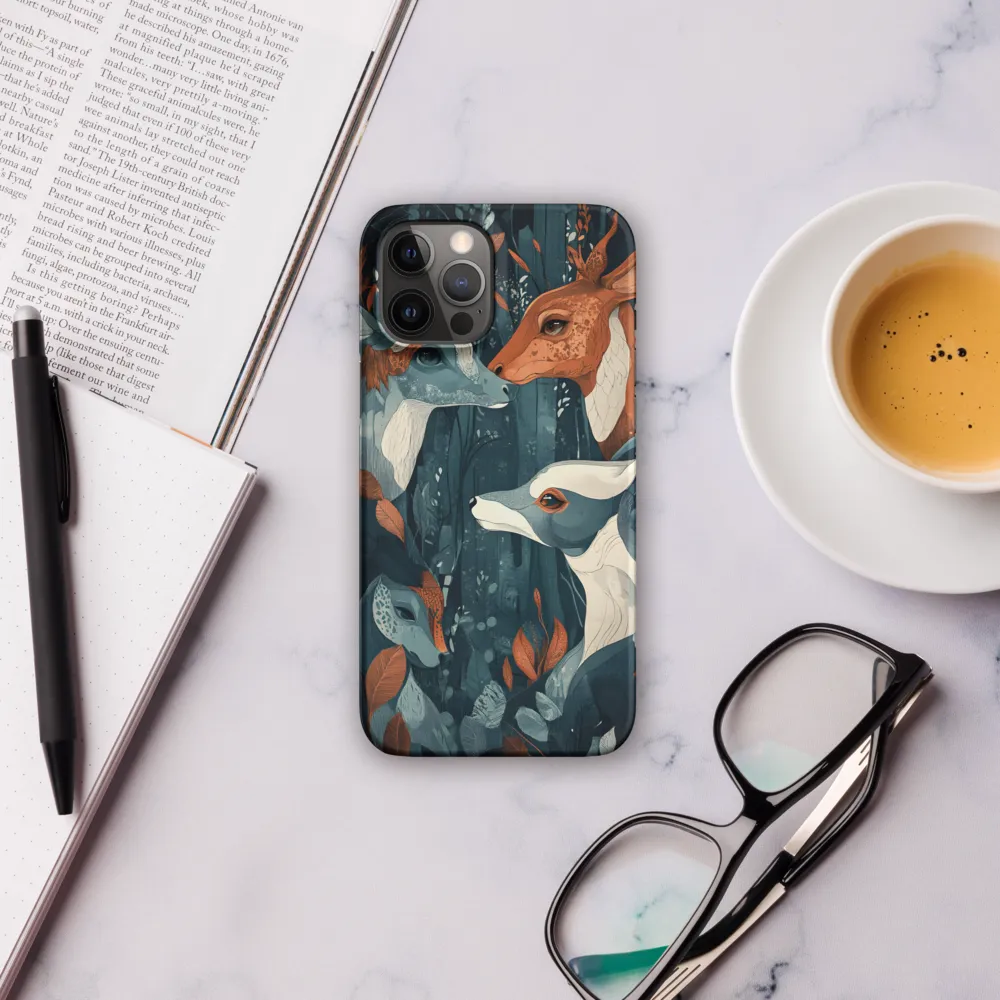 Curious Encounters in the Woodland | Phone Case |  12 Pro Max | Snap Case | Matte