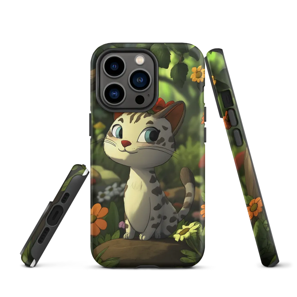 Whimsical Forest Cat