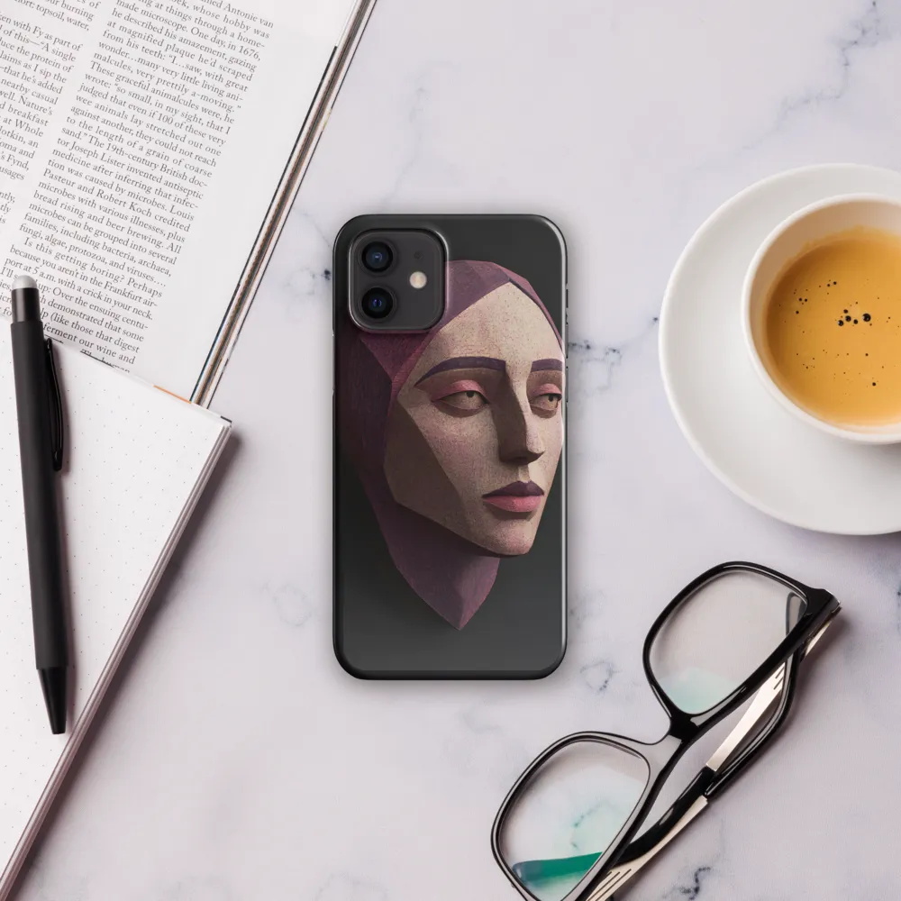 Geometric Elegance: A Contemporary Portrait