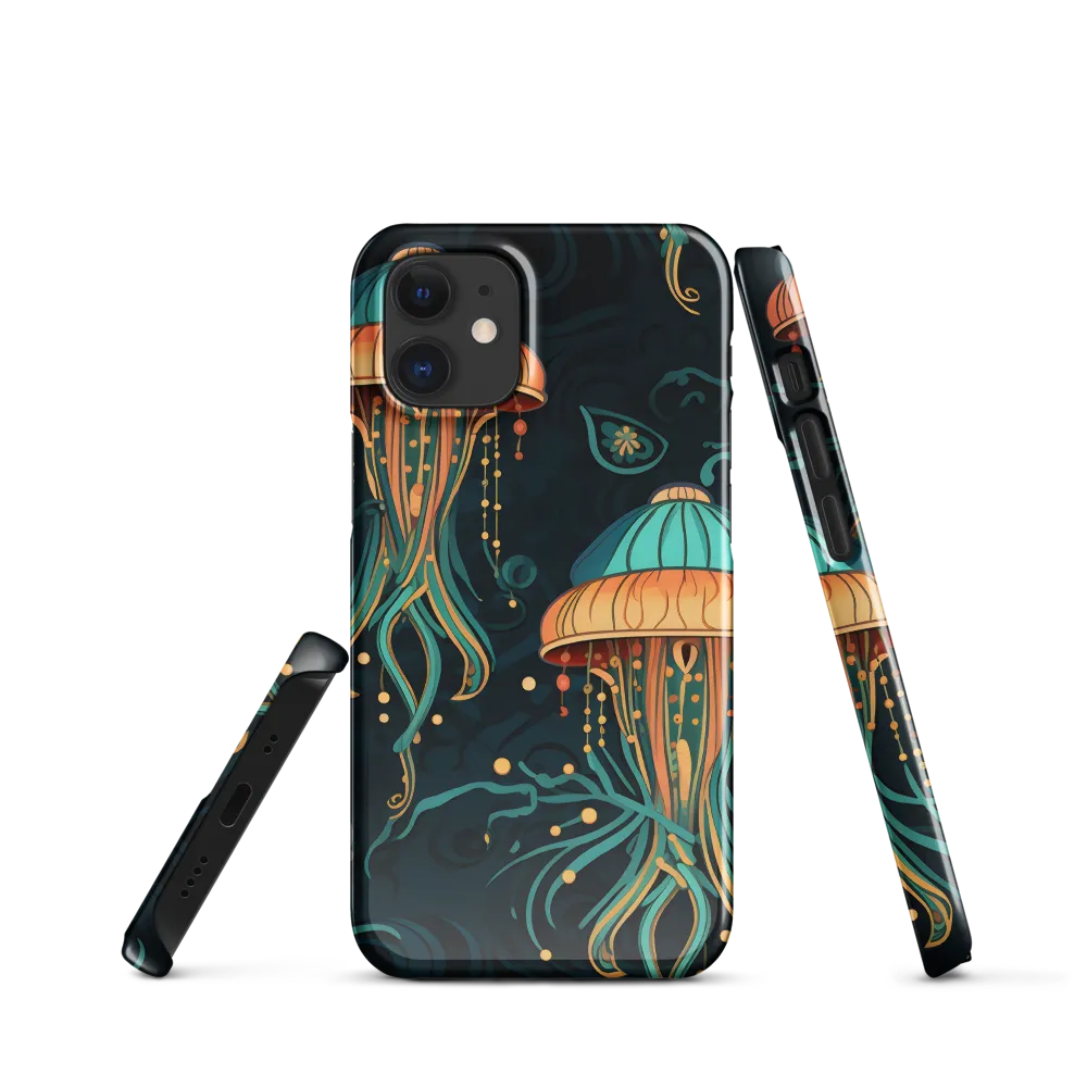 Symphony of Jellyfish | Phone Case |  12 Mini | Snap Case | Glossy