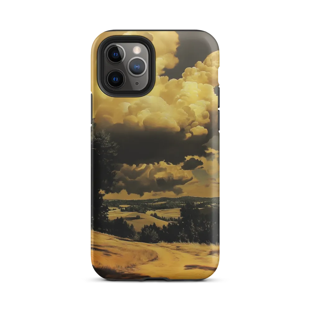 Golden Serenity in the Landscape