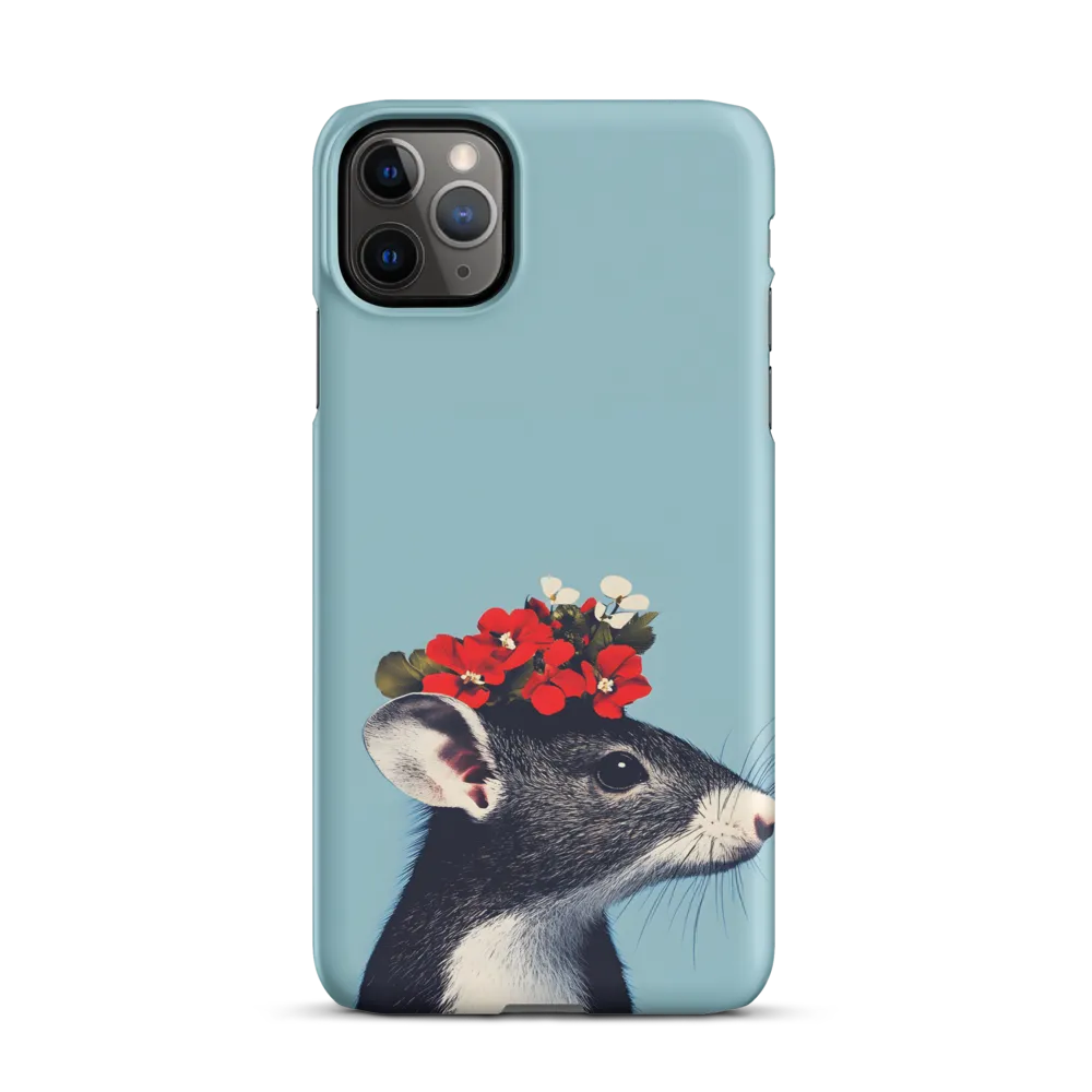 Whimsical Flora: A Mouse's Floral Crown