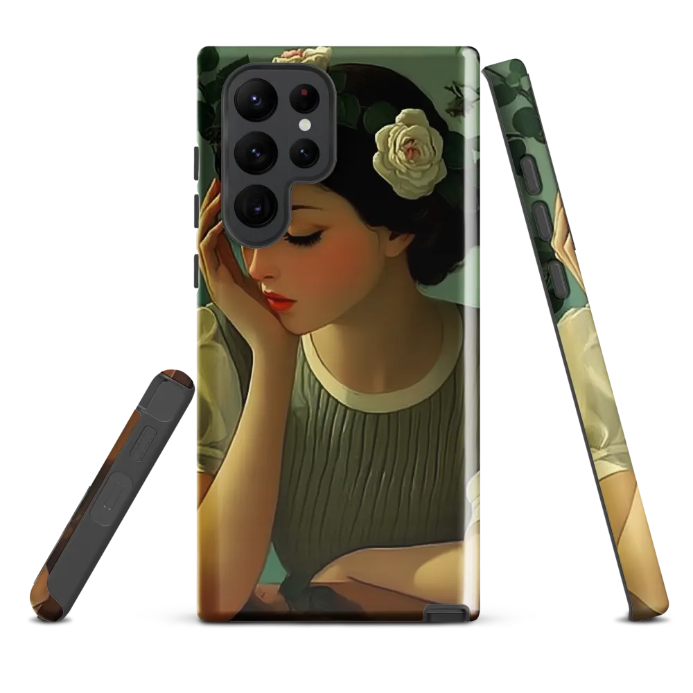 Whispers of Serenity | Phone Case |  S22 Ultra | Tough Case | Glossy