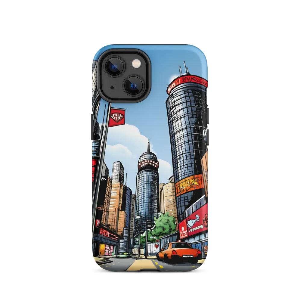 Urban Pulse: A Comic Cityscape