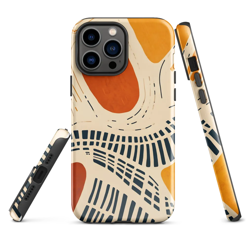 Urban Patterns in Harmony | Phone Case |  13 Pro Max | Tough Case | Glossy