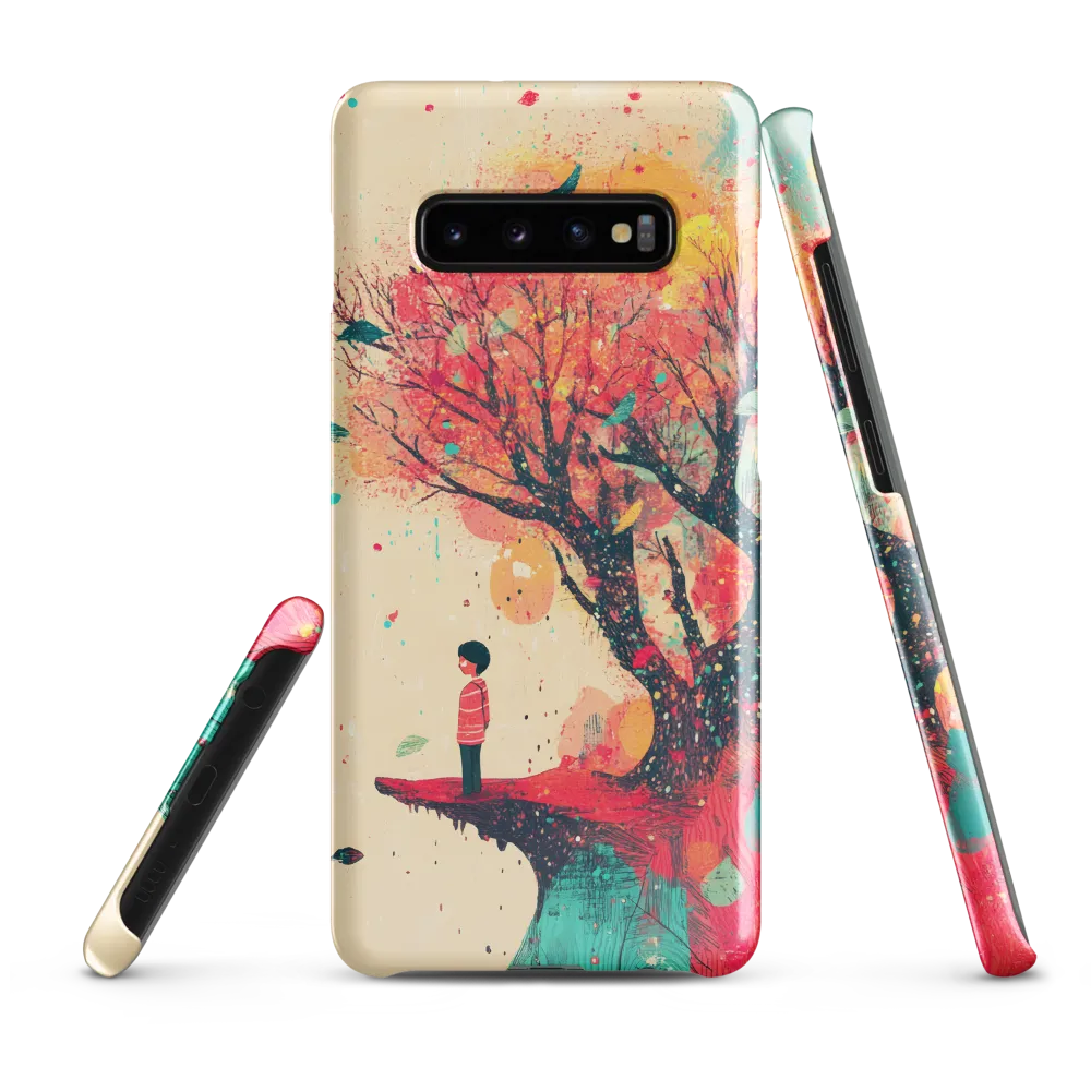 Contemplations on the Edge | Phone Case |  S10 Plus | Snap Case | Glossy