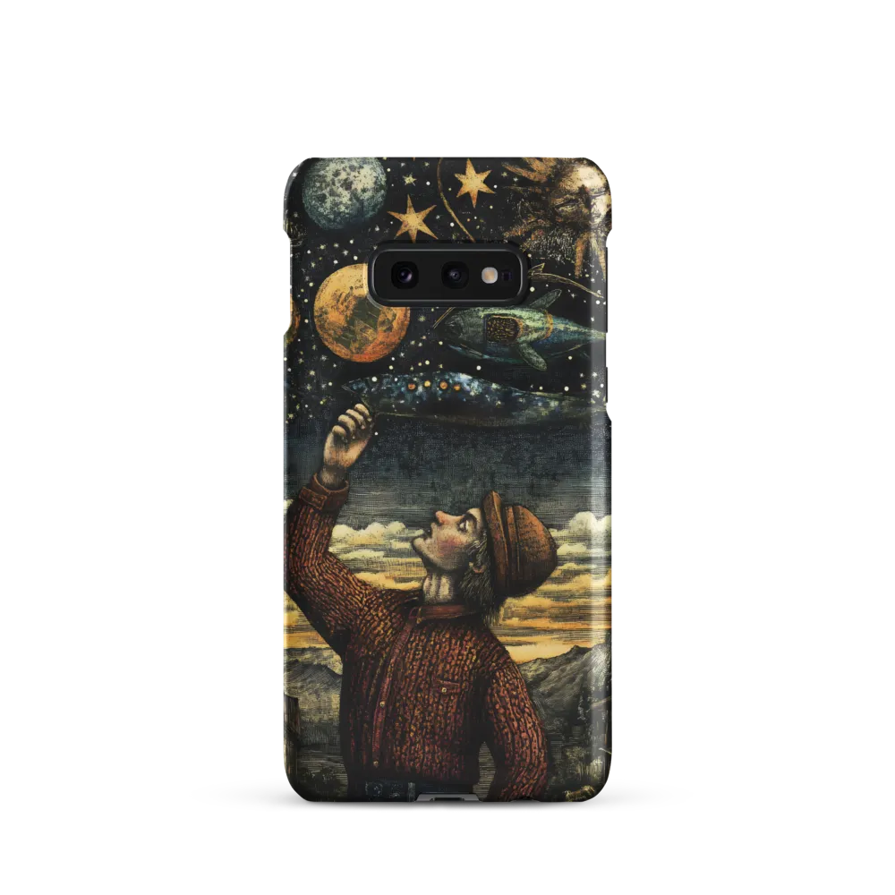 Cosmic Curiosity: A Journey Beyond Earth | Phone Case |  S10e | Snap Case | Matte
