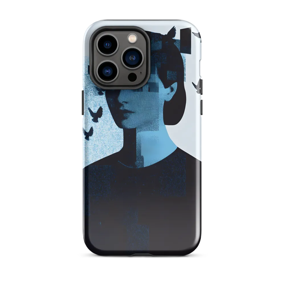 Fragmented Reflections | Phone Case |  14 Pro Max | Tough Case | Glossy