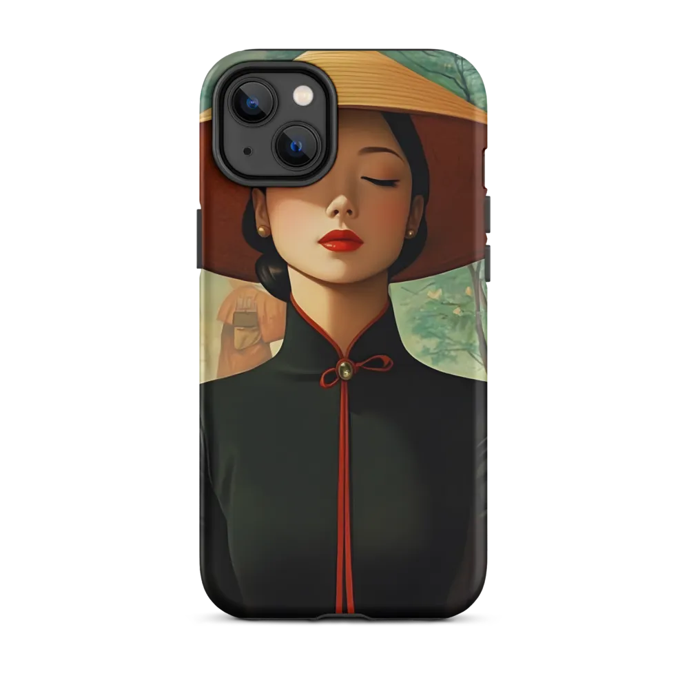 Elegance in Tranquility | Phone Case |  14 Plus | Tough Case | Matte