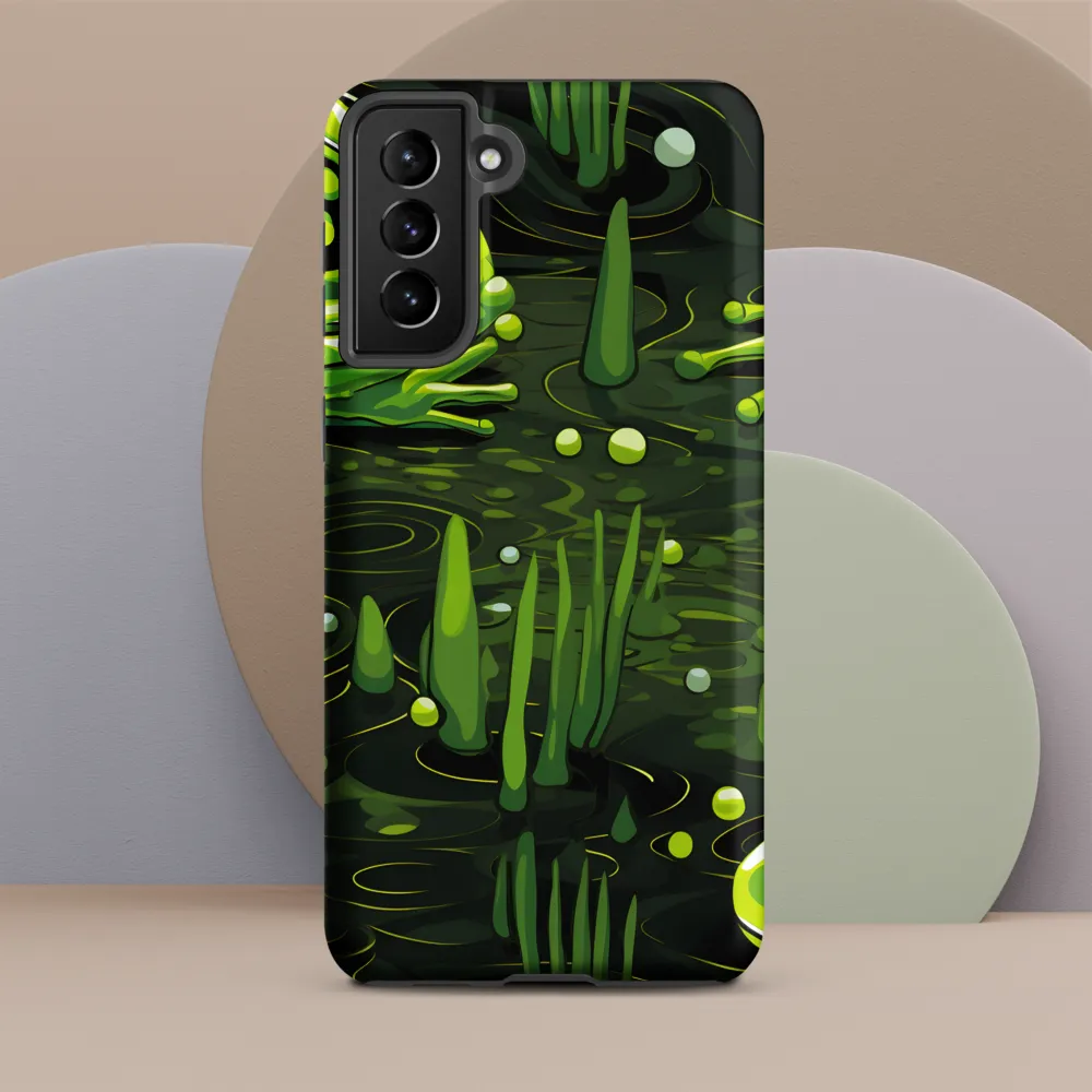 Green Harmony: Life Beneath the Surface
