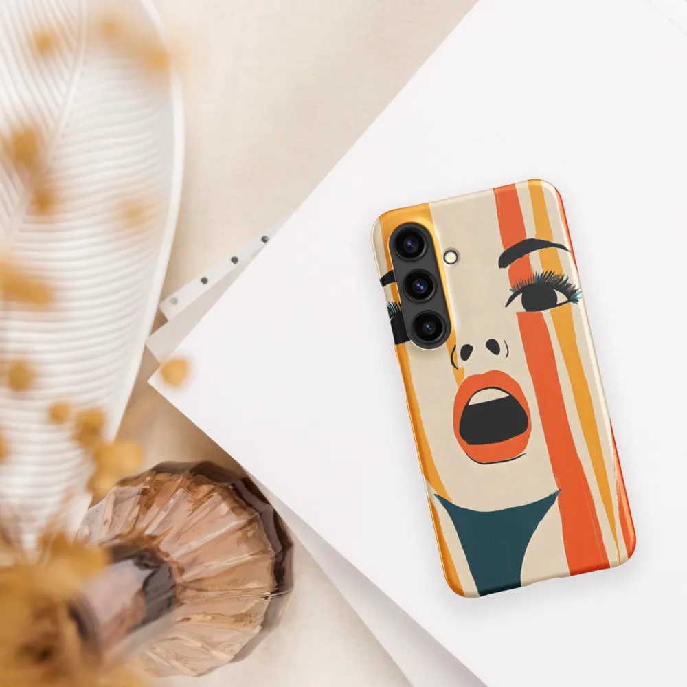 Vivid Expression | Phone Case |  S24 | Snap Case | Matte