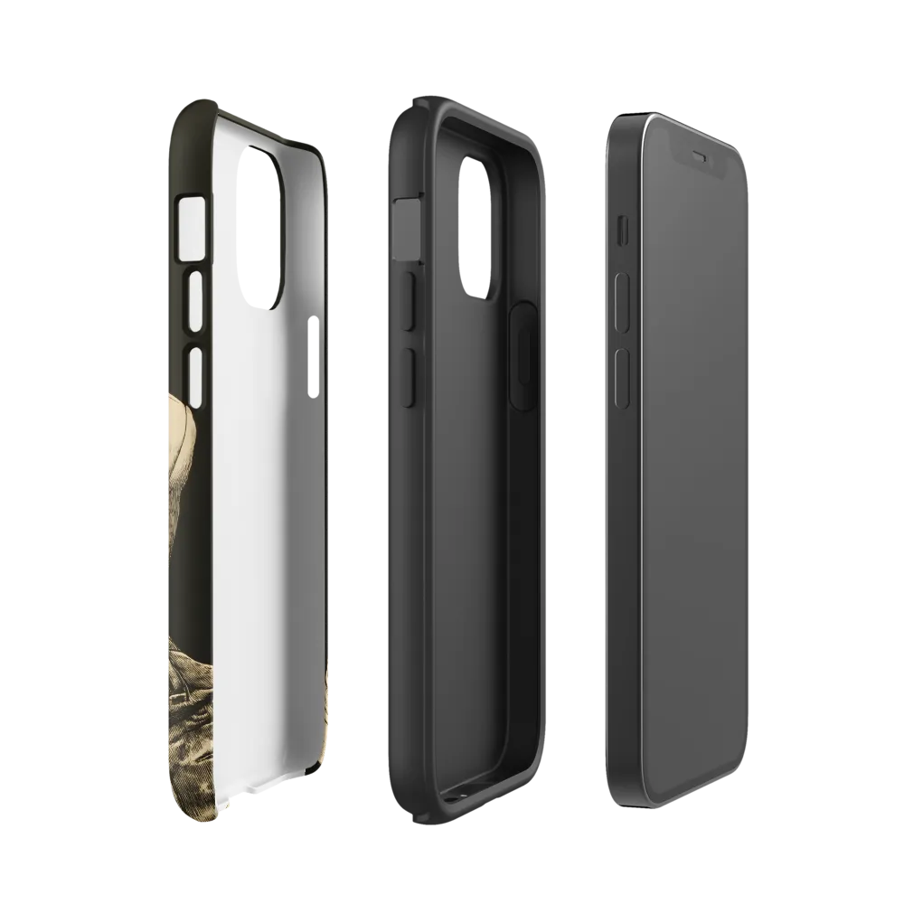 Desperate Gaze | Phone Case |  12 mini | Tough Case | Matte