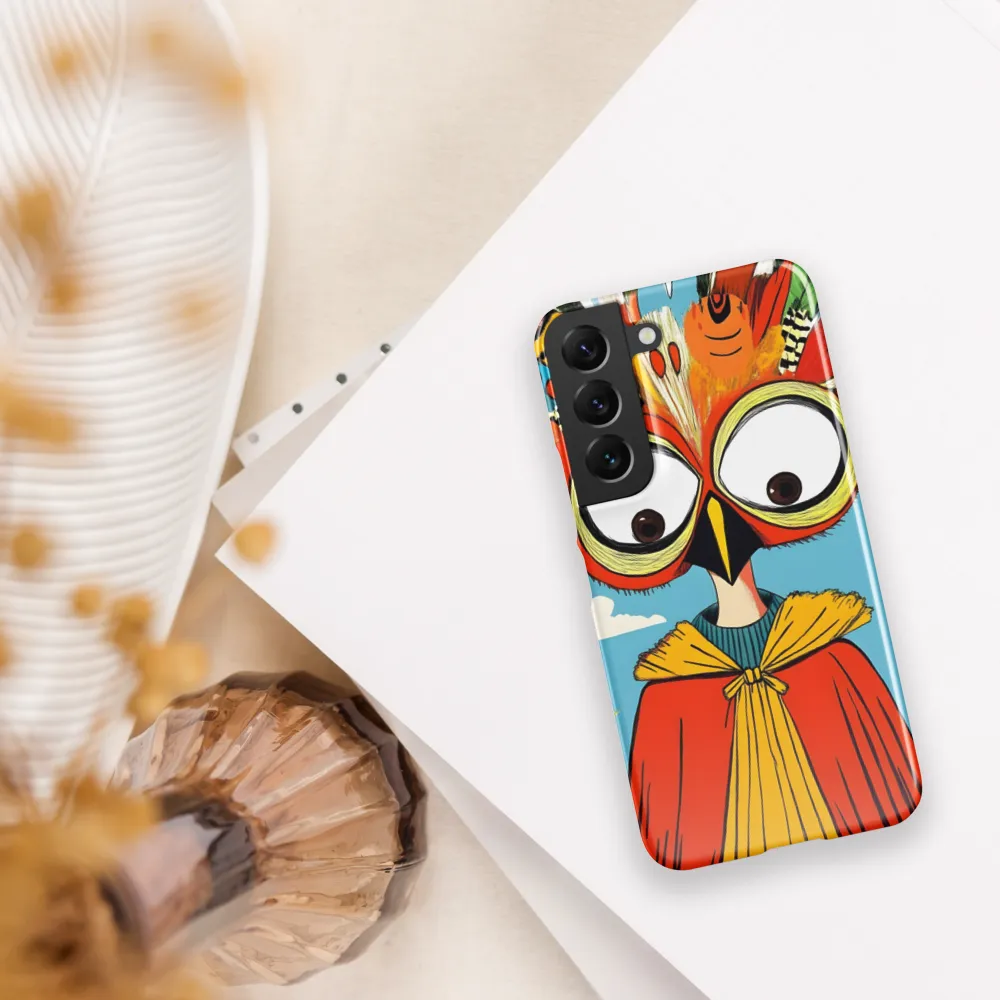 A Whimsical Encounter: The Owl-Human Fusion