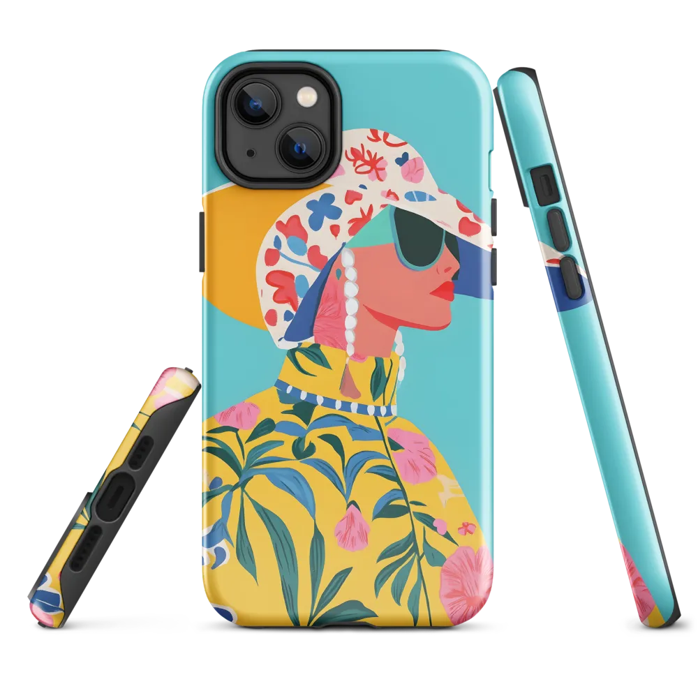 Tropical Confidence: A Fashion Portrait