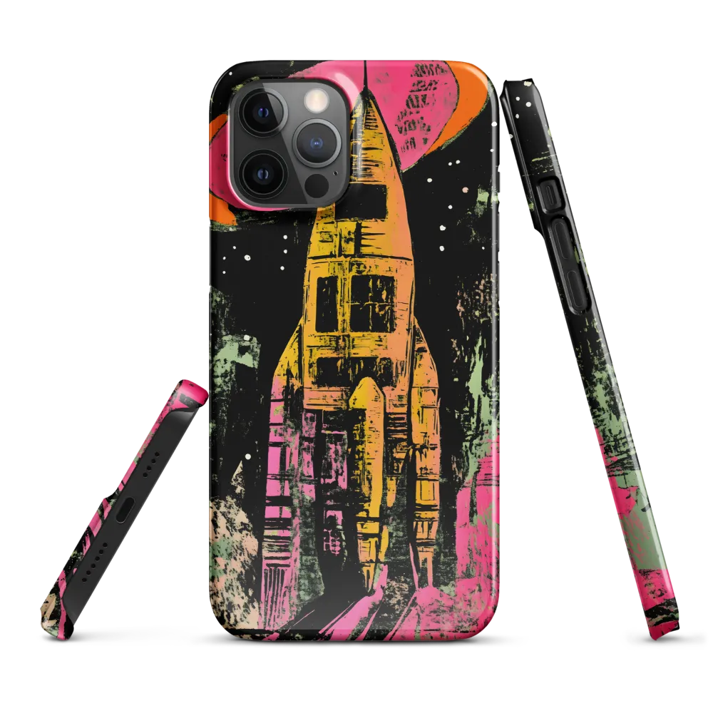 Cosmic Voyage: A Surreal Rocket Adventure