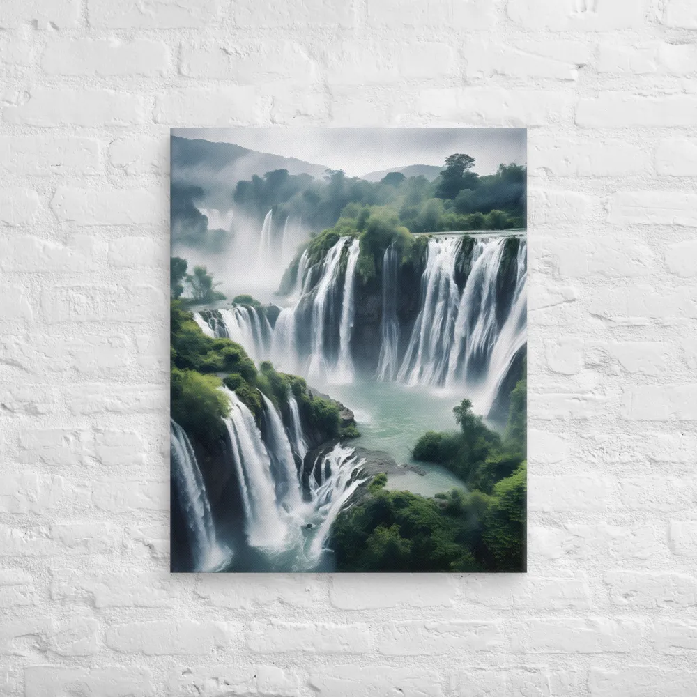 Whispers of the Cascades | Canvas | 24″×30″