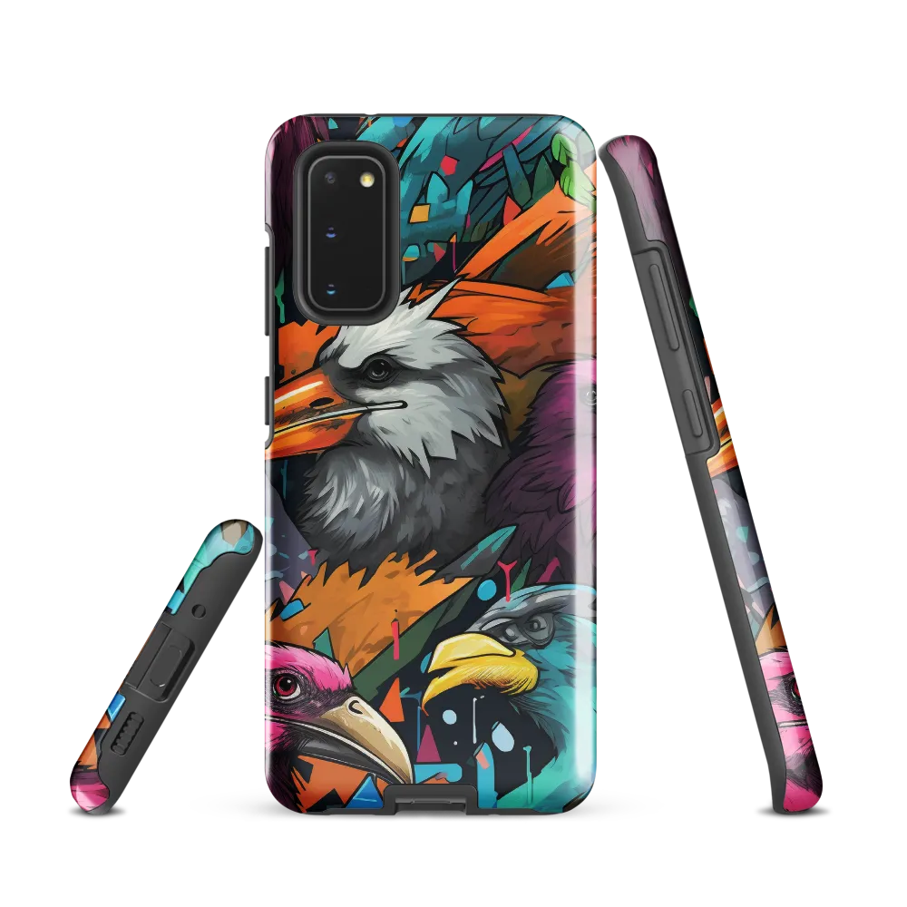 Avian Vortex: A Celebration of Color and Form