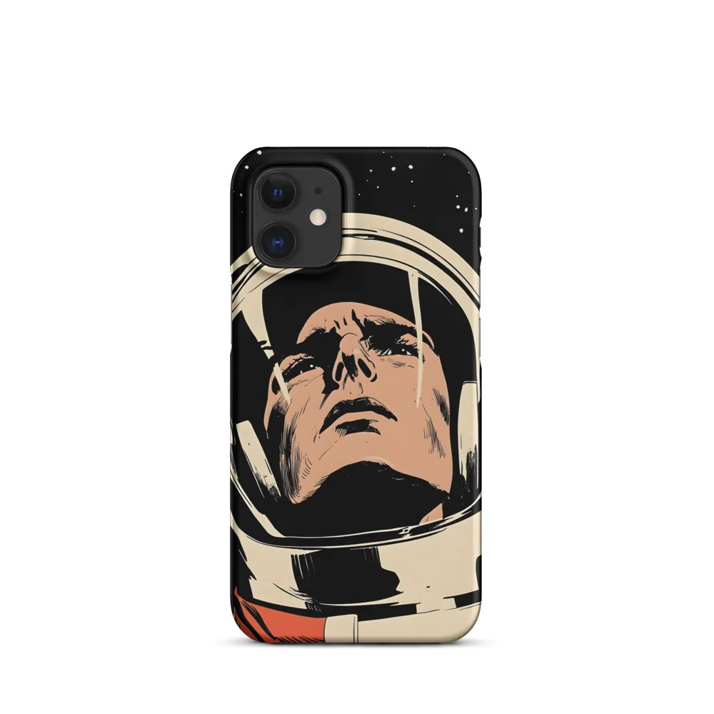Gaze of the Astronaut | Phone Case |  12 Mini | Snap Case | Matte