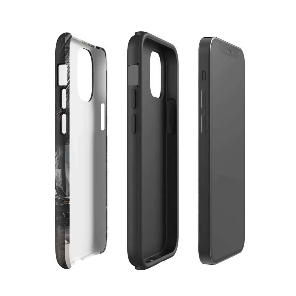 Reflections of Urban Life | Phone Case |  12 mini | Tough Case | Matte