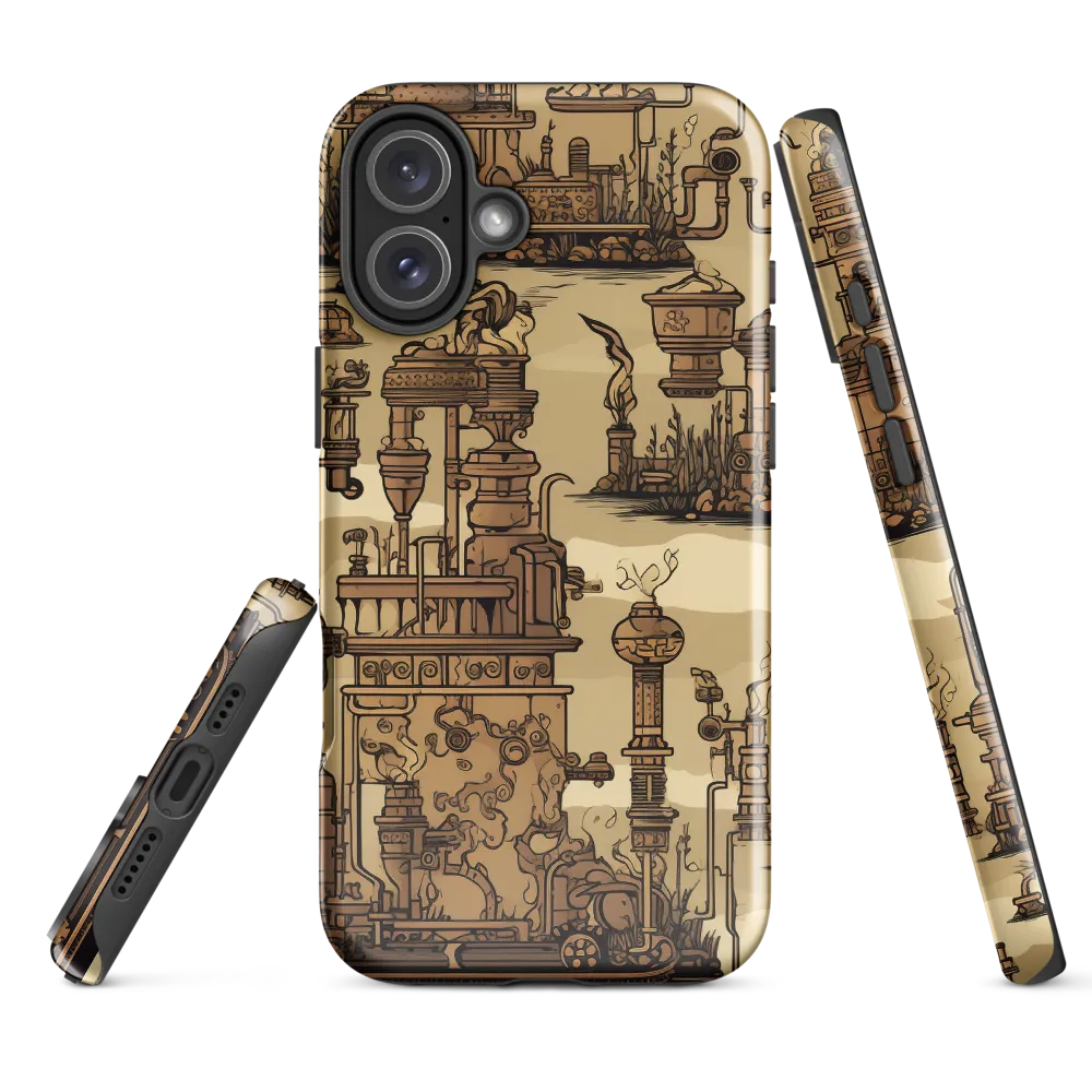 Whimsical Industrial Landscape