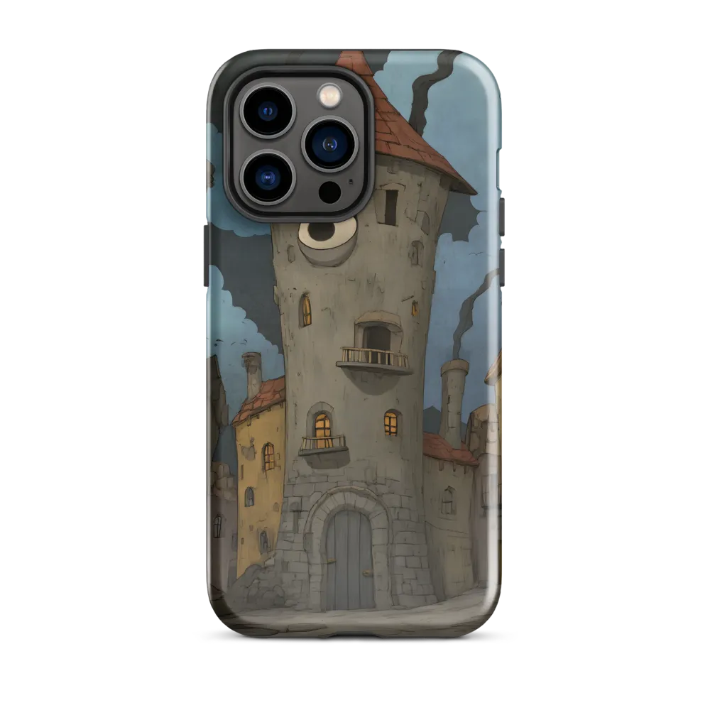 The Enigmatic Watchtower | Phone Case |  14 Pro Max | Tough Case | Glossy