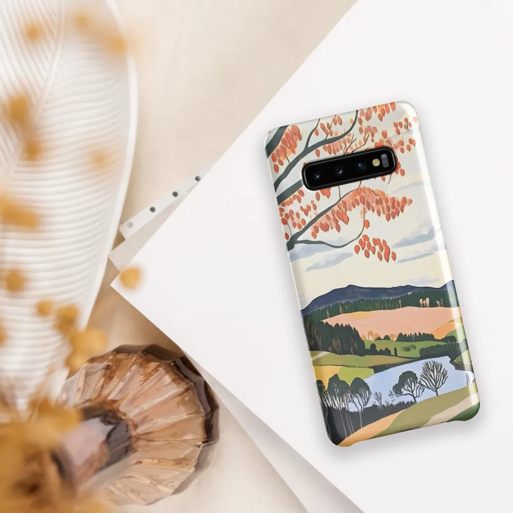 Autumn Serenity | Phone Case |  S10 Plus | Snap Case | Glossy