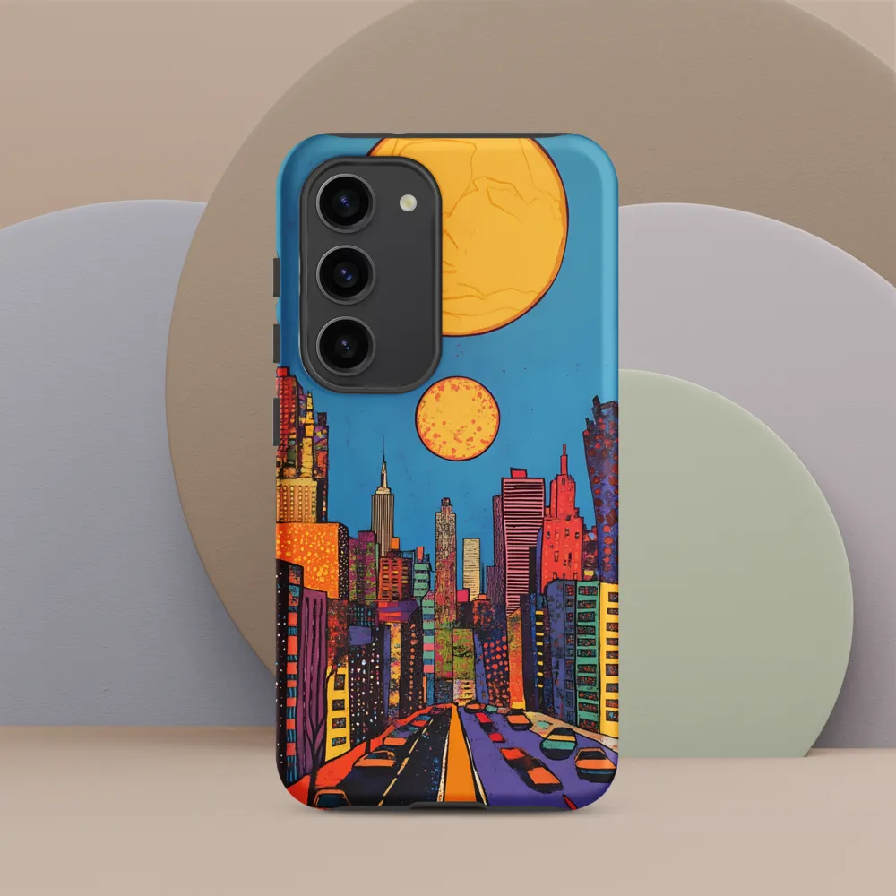 Urban Vibrance: A Pop Art Cityscape