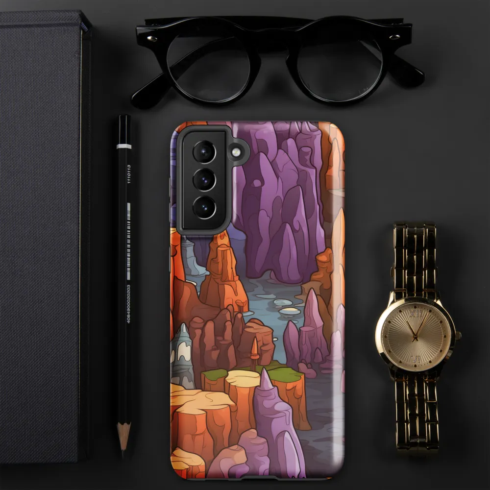 Vibrant Rockscape: A Digital Odyssey