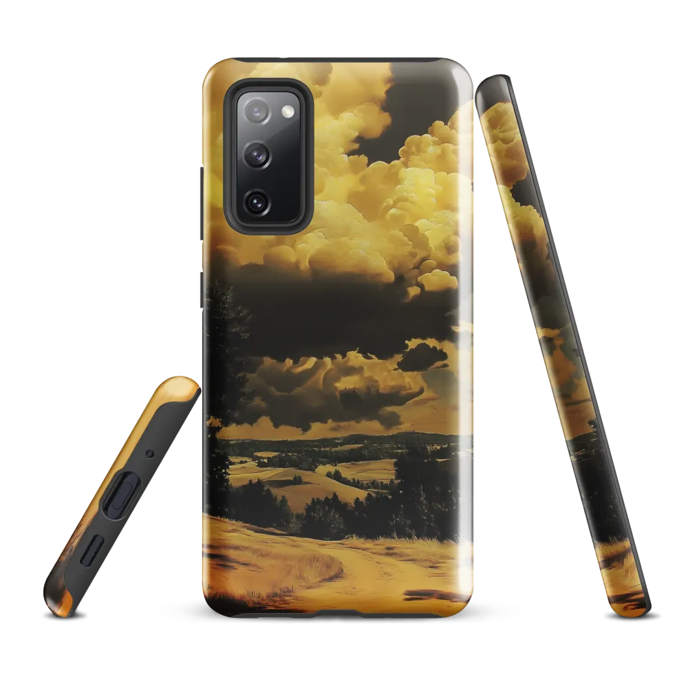 Golden Serenity in the Landscape