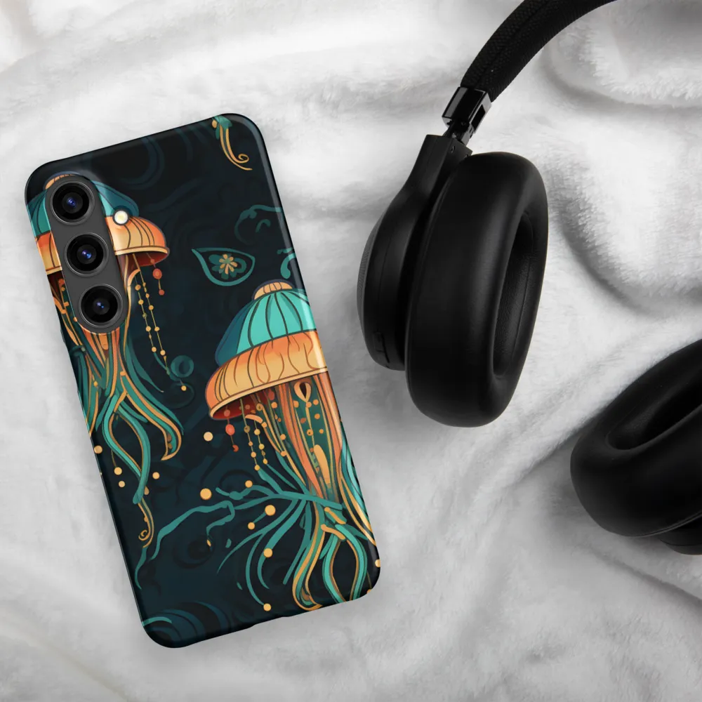 Symphony of Jellyfish | Phone Case |  S24 Plus | Snap Case | Matte