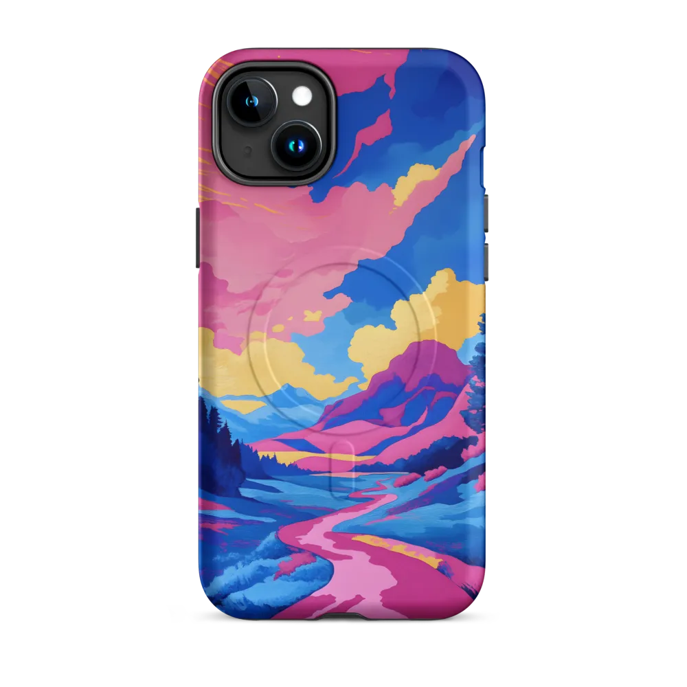 Dreamscape: The Serene River | Phone Case |  15 Plus | MagSafe® Tough Case | Matte
