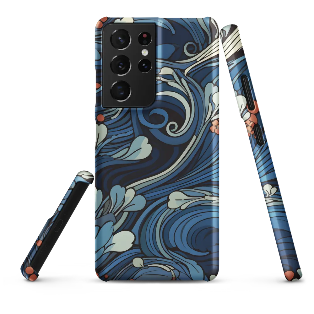 Nature's Elegance: An Oceanic Tapestry | Phone Case |  S21 Ultra | Snap Case | Matte
