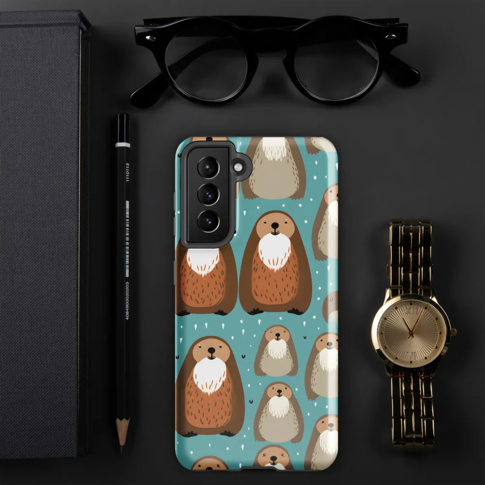 Whimsical Otter Pattern