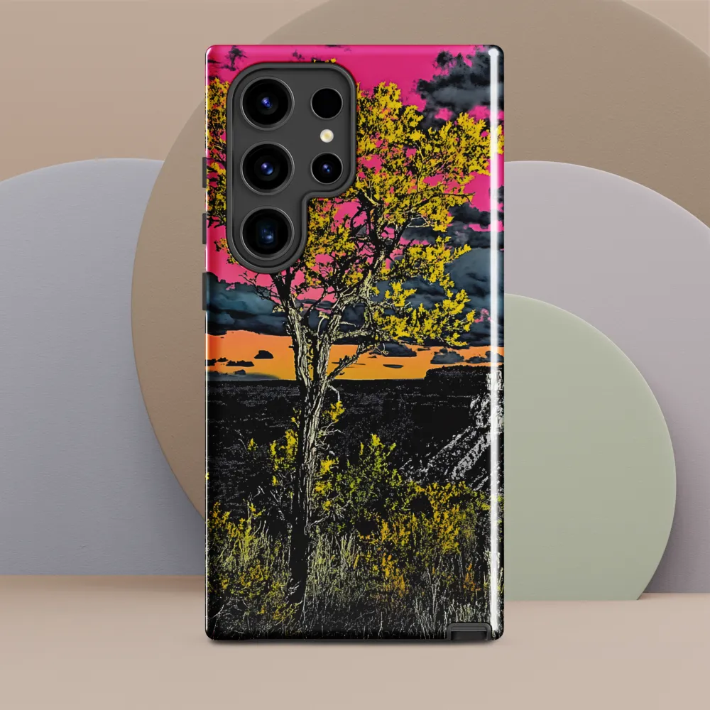 Ethereal Tree in a Surreal Landscape