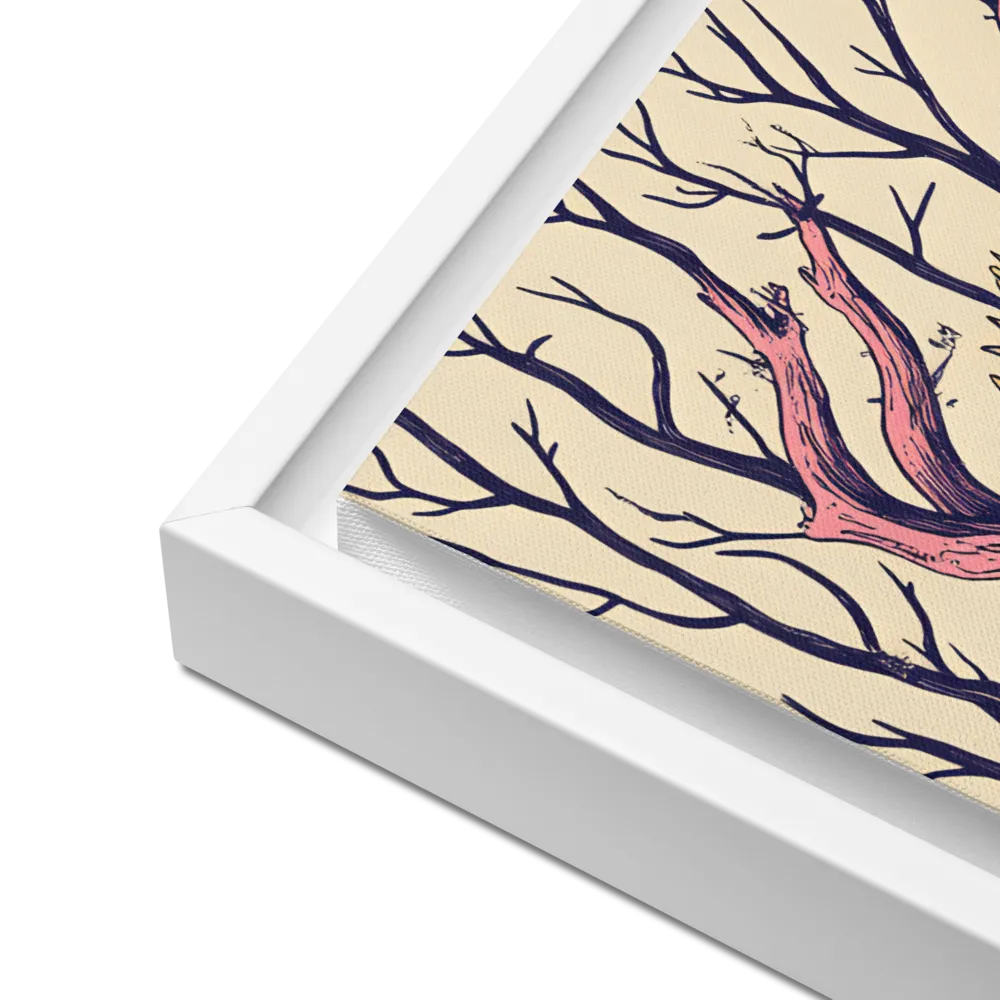 The Enigmatic Dragon of the Desolate Forest | Canvas with White Frame | 16″×20″