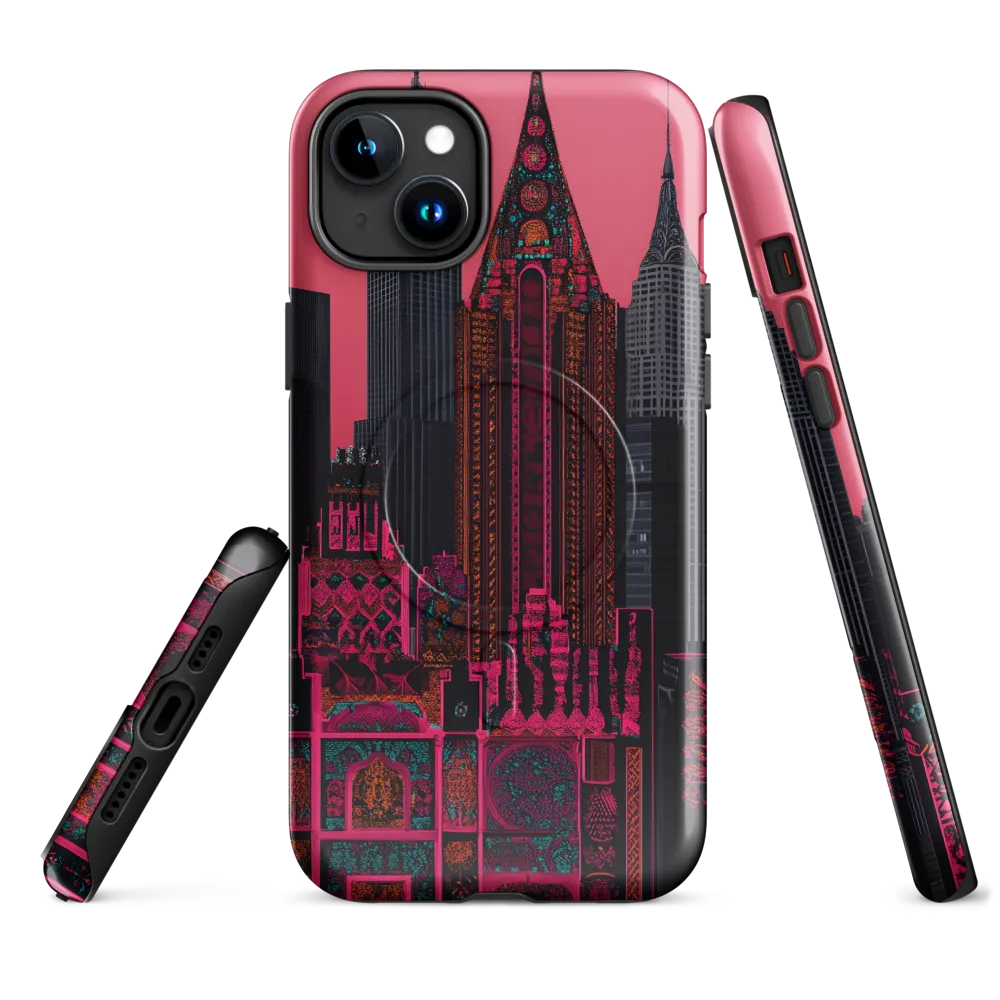 Urban Vibrance: A Digital Exploration of Skyscrapers