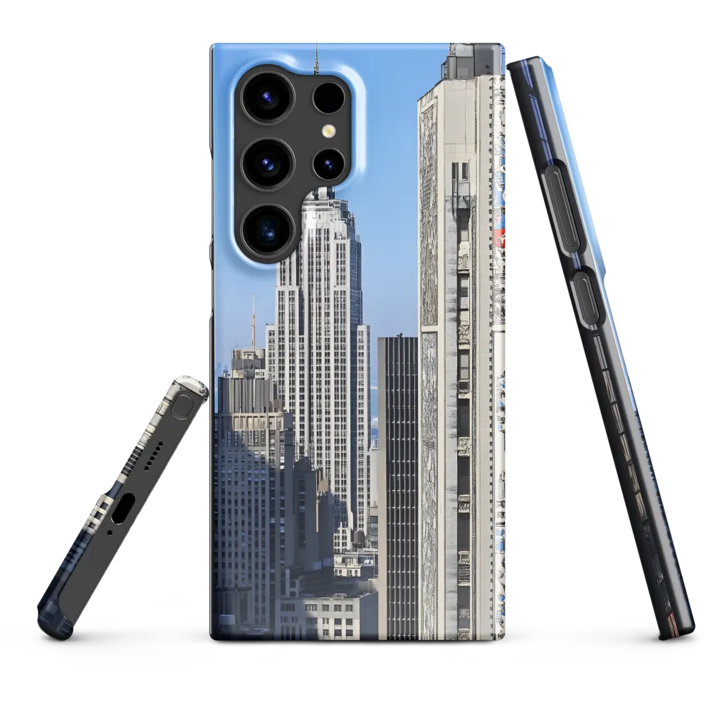 Urban Elegance: New York's Iconic Skyline | Phone Case |  S24 Ultra | Snap Case | Glossy
