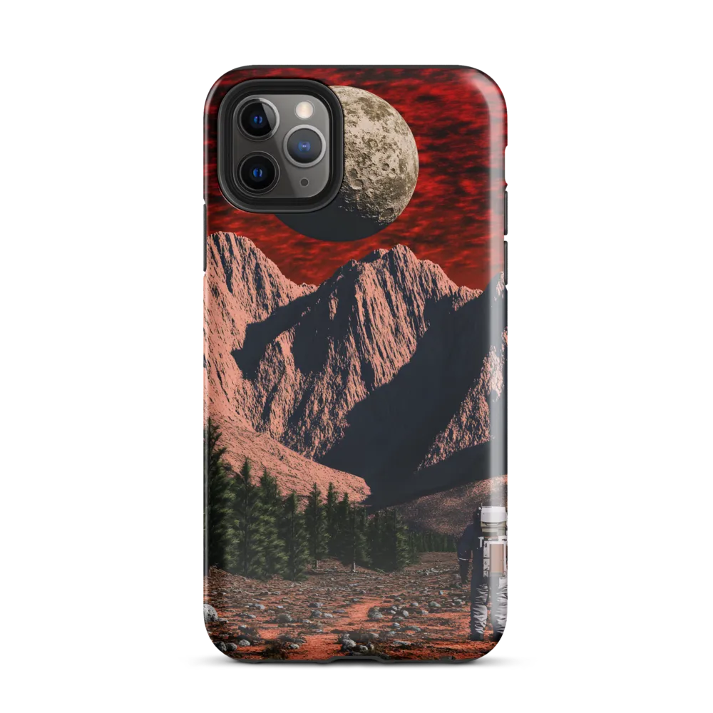 Beyond the Mountains: An Astronaut's Journey | Phone Case |  11 Pro Max | Tough Case | Glossy