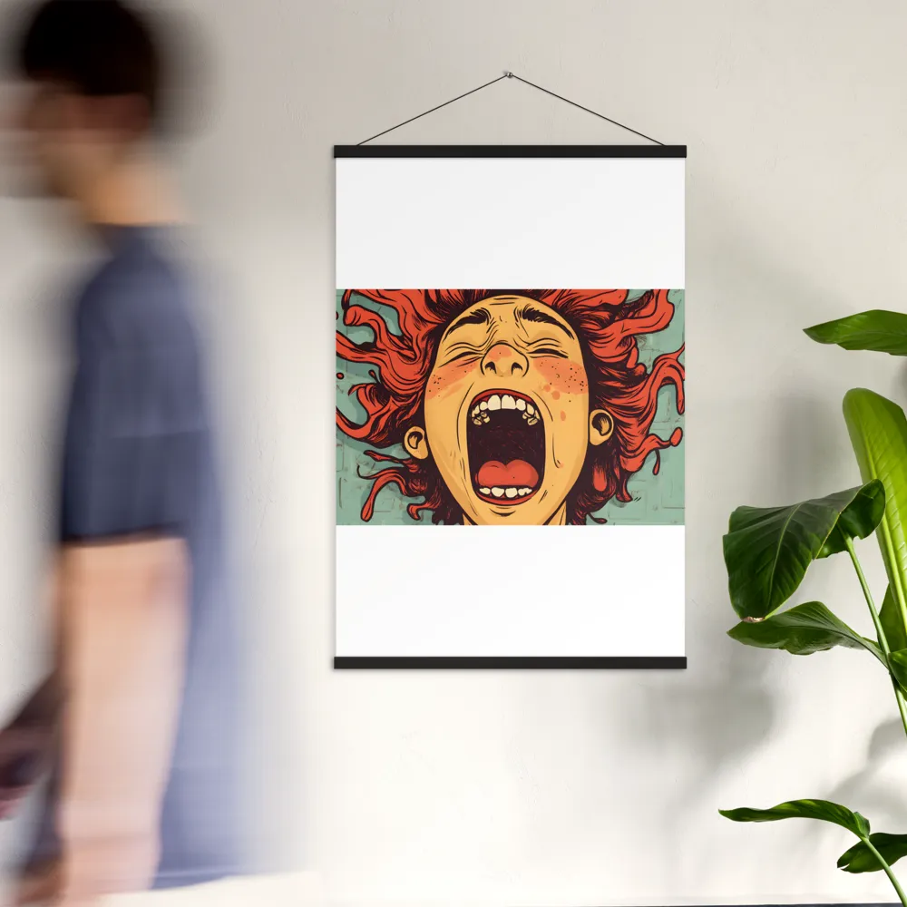 Fury Unleashed | Poster With Black Wood Hanger | 24″×36″
