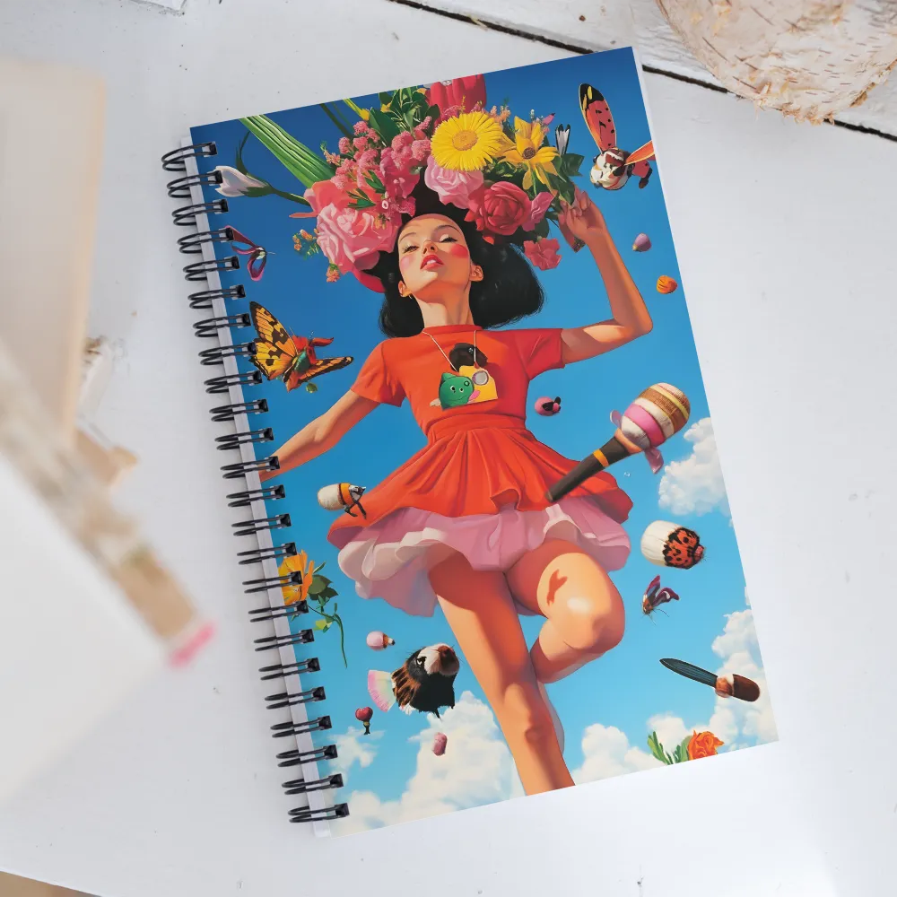 Joyful Whimsy | Spiral Notebook