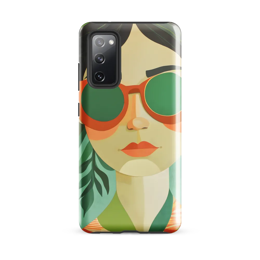 Bold Serenity: A Modern Portrait