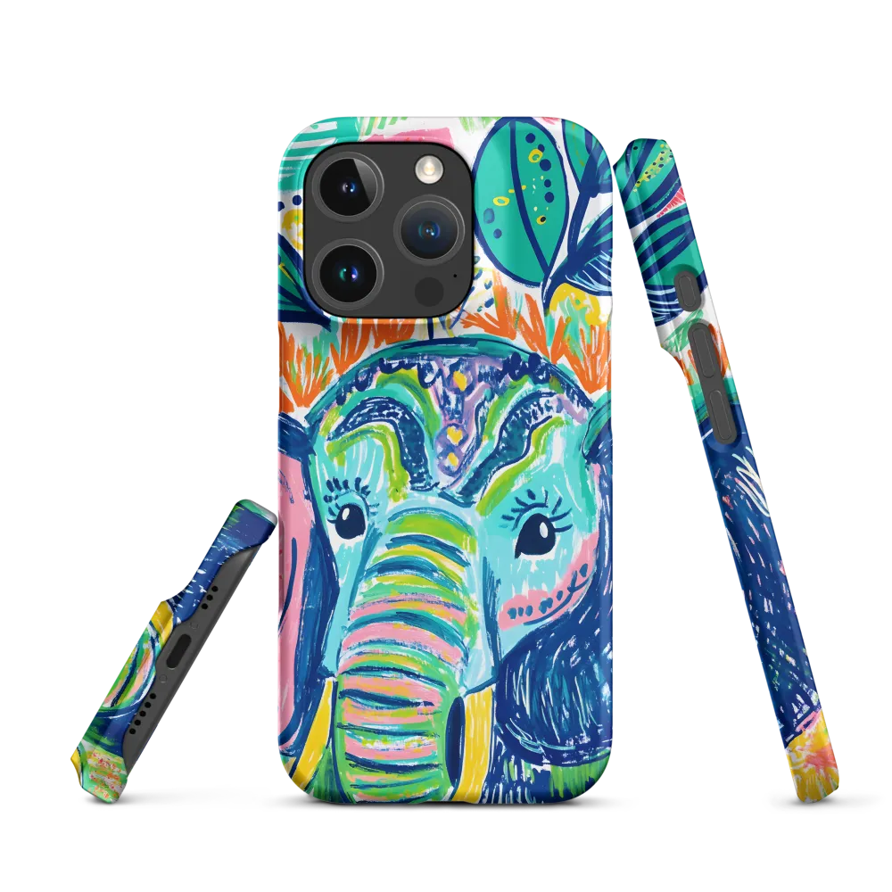 Whimsical Elephant Portrait