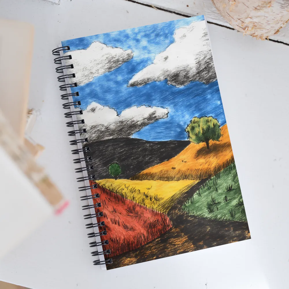 Seasons of the Hills | Spiral Notebook